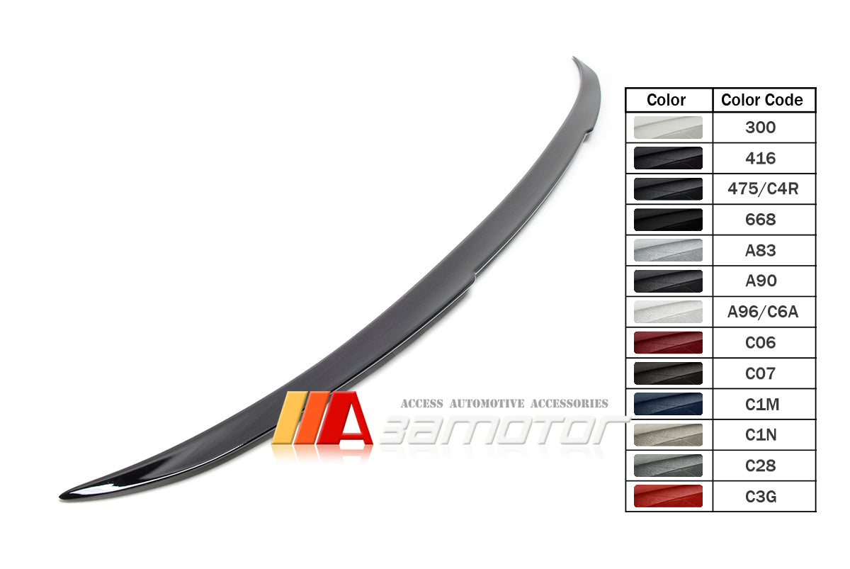 3AMOTOR Pre-Painted Rear Trunk Spoiler Wing MP Style fits 2019-2022 BMW G02 X4 SUV