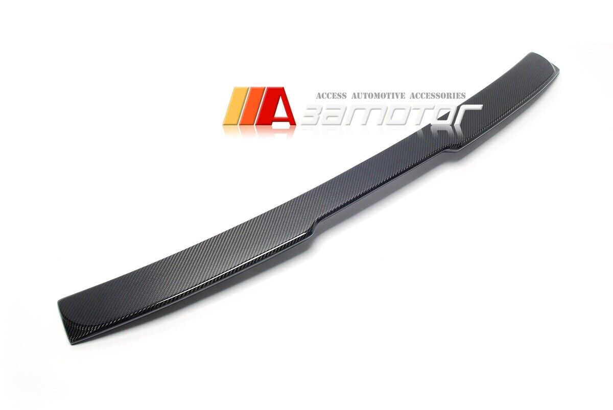 Carbon Fiber Roof Window Spoiler WIng V Style fits 2014-2020 BMW F82 M4 / F32 4-Series