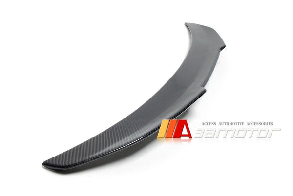 Carbon Fiber PS Style Rear Trunk Spoiler Wing fits 2021-2024 BMW G26 4-Series / i4 Gran Coupe