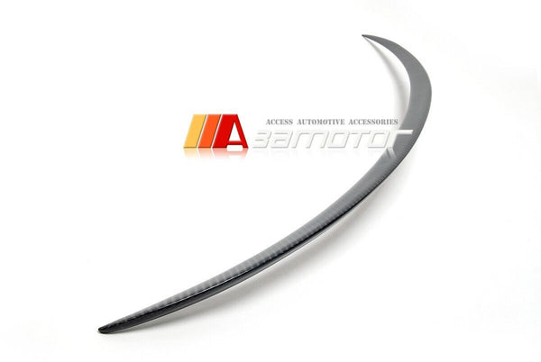 Carbon Fiber C43 Style Rear Trunk Spoiler Wing fits 2022-2024 Mercedes W206 C-Class Sedan