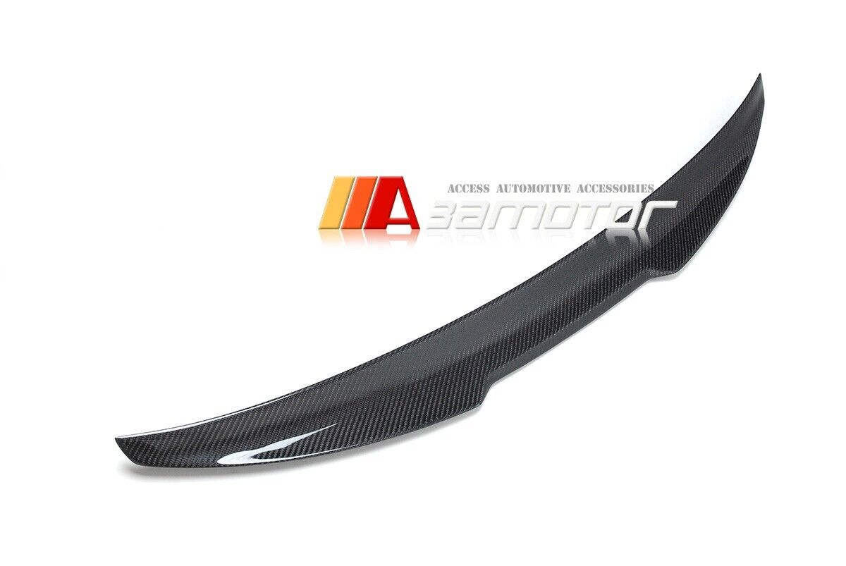 Carbon Fiber PS Style Rear Trunk Spoiler Wing fits 2017-2024 AUDI A4 S4 B9 Sedan