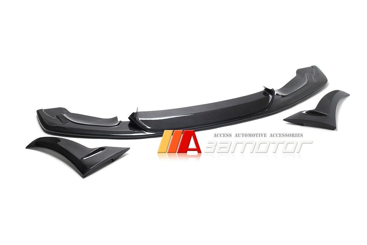 Carbon Fiber LA Style Front Bumper Lip Spoiler fits 2015-2020 BMW F80 M3 / F82 F83 M4