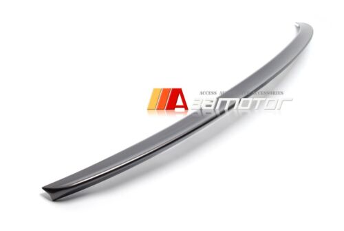 3AMOTOR Pre-Painted Rear Trunk Spoiler Wing OE Style fit for 2017-2024 AUDI A4 S4 B9 Sedan