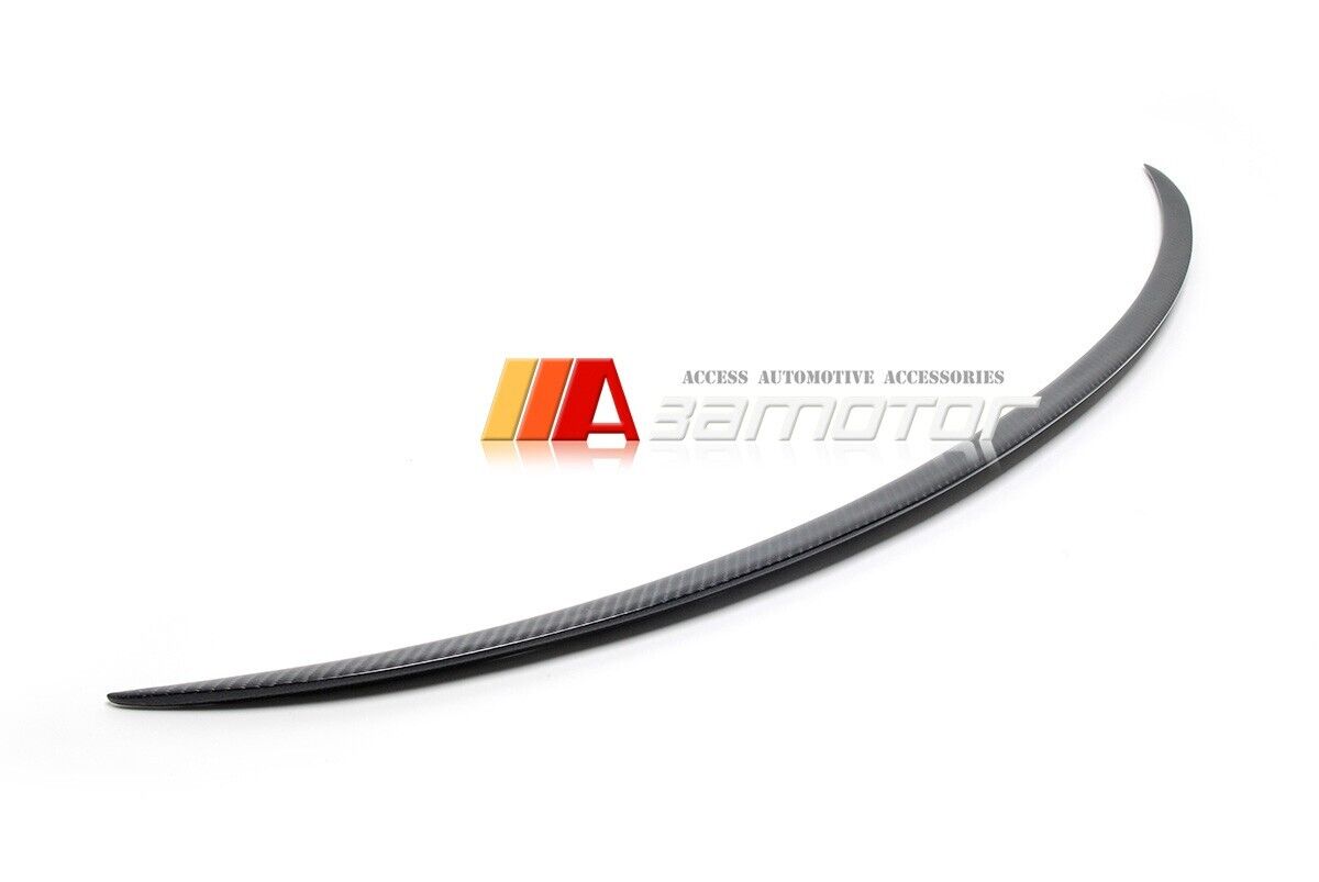 Carbon Fiber C43 Style Rear Trunk Spoiler Wing fits 2022-2024 Mercedes W206 C-Class Sedan