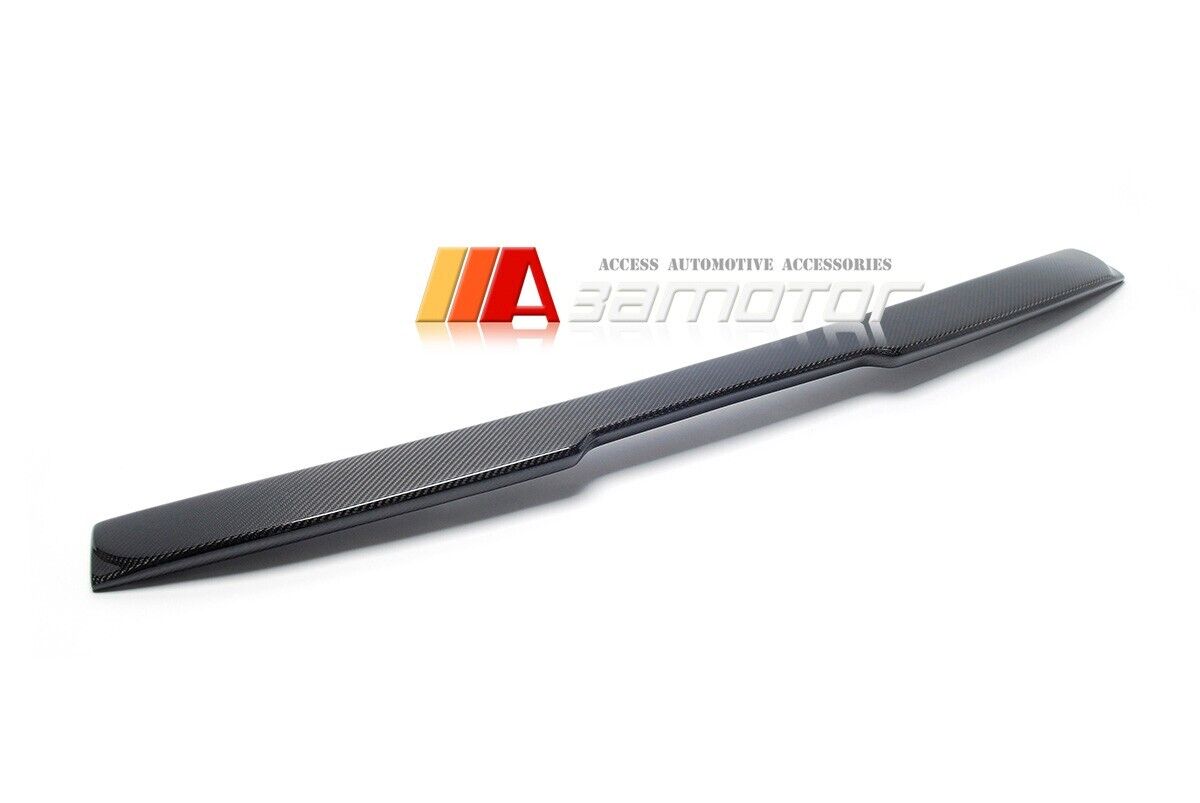 Carbon Fiber Roof Window Spoiler WIng V Style fits 2014-2020 BMW F82 M4 / F32 4-Series
