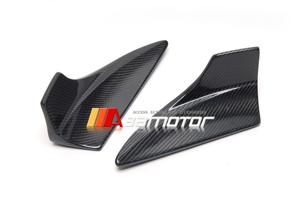 Carbon Fiber Front Bumper Side Splitters Set fits 2022-2024 Mercedes W206 C-Class AMG