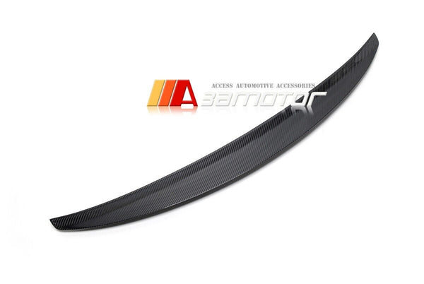 Carbon Fiber MP Style Rear Trunk Spoiler Wing fits 2017-2024 AUDI A4 S4 B9 Sedan