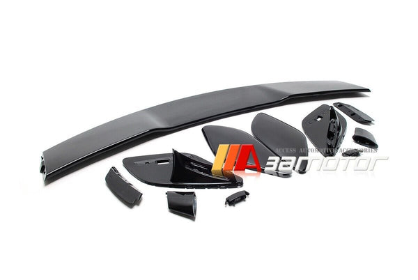 3AMOTOR Pre-Painted Roof Spoiler Lip Wing Kit fit for 2018-2022 Mercedes W177 A-Class Hatchback