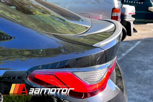 3AMOTOR Pre-Painted Rear Trunk Spoiler Wing fits 2021-2024 BMW G26 4-Series / i4 Gran Coupe