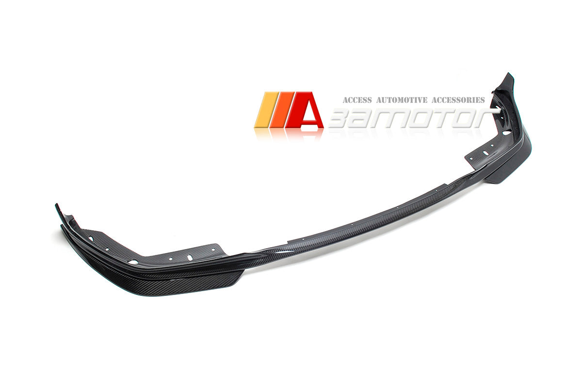 Carbon Fiber Front Bumper Lip Spoiler 3 PCS Set fit for 2019-2021 BMW G20 / G21 3-Series M Sport