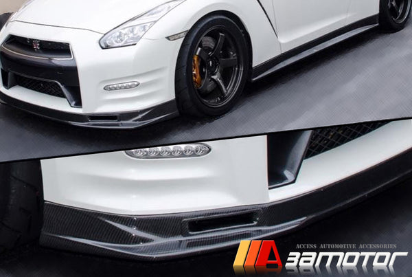 Carbon Fiber Brake Cooling Ducts Set fit for 2009-2016 Nissan GT-R R35 CBA DBA