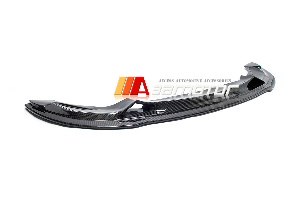 Carbon Fiber R Style Front Bumper Lip Spoiler fits 2015-2020 BMW F80 M3 / F82 F83 M4