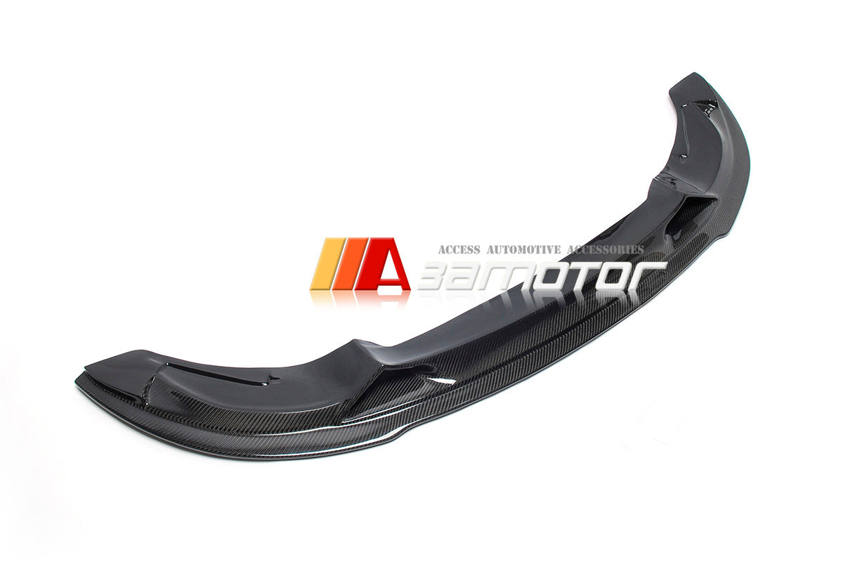 Carbon Fiber R Style Front Bumper Lip Spoiler fits 2015-2020 BMW F80 M3 / F82 F83 M4