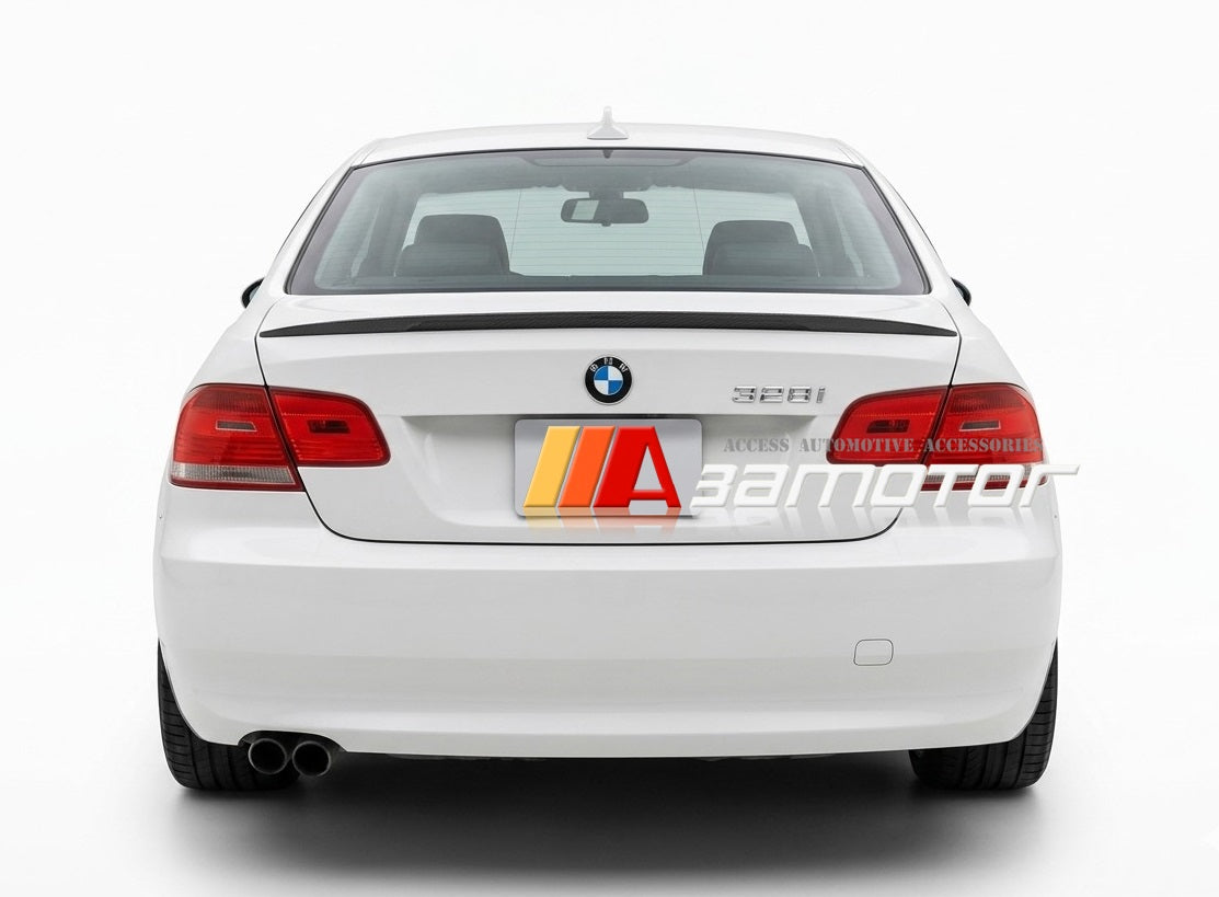 Carbon Fiber Rear Trunk Spoiler Wing fits 2007-2013 BMW E92 3-Series Coupe