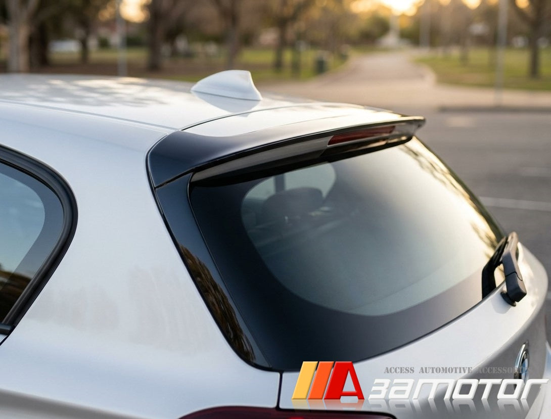 Unpainted Roof Spoiler ABS fits 2011-2019 BMW F20 / F21 1-Series Hatchback
