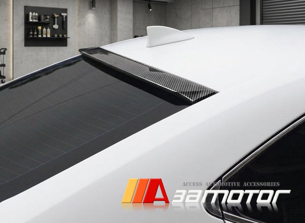 Carbon Fiber Window Roof Spoiler fits 2014-2020 Lexus IS Sedan XE30