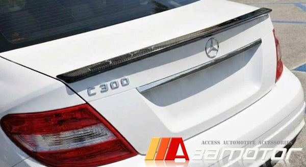 Carbon Fiber Rear Trunk Spoiler fits 2011-2015 Mercedes C204 C-Class Coupe