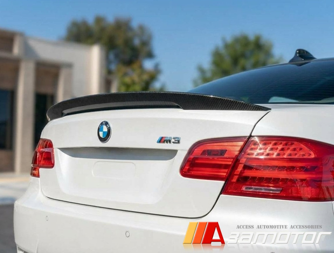 Carbon Fiber Rear Trunk Spoiler Wing fits 2007-2013 BMW E92 3-Series Coupe