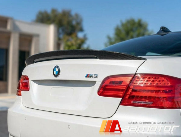 Carbon Fiber Rear Trunk Spoiler Wing fits 2007-2013 BMW E92 3-Series Coupe