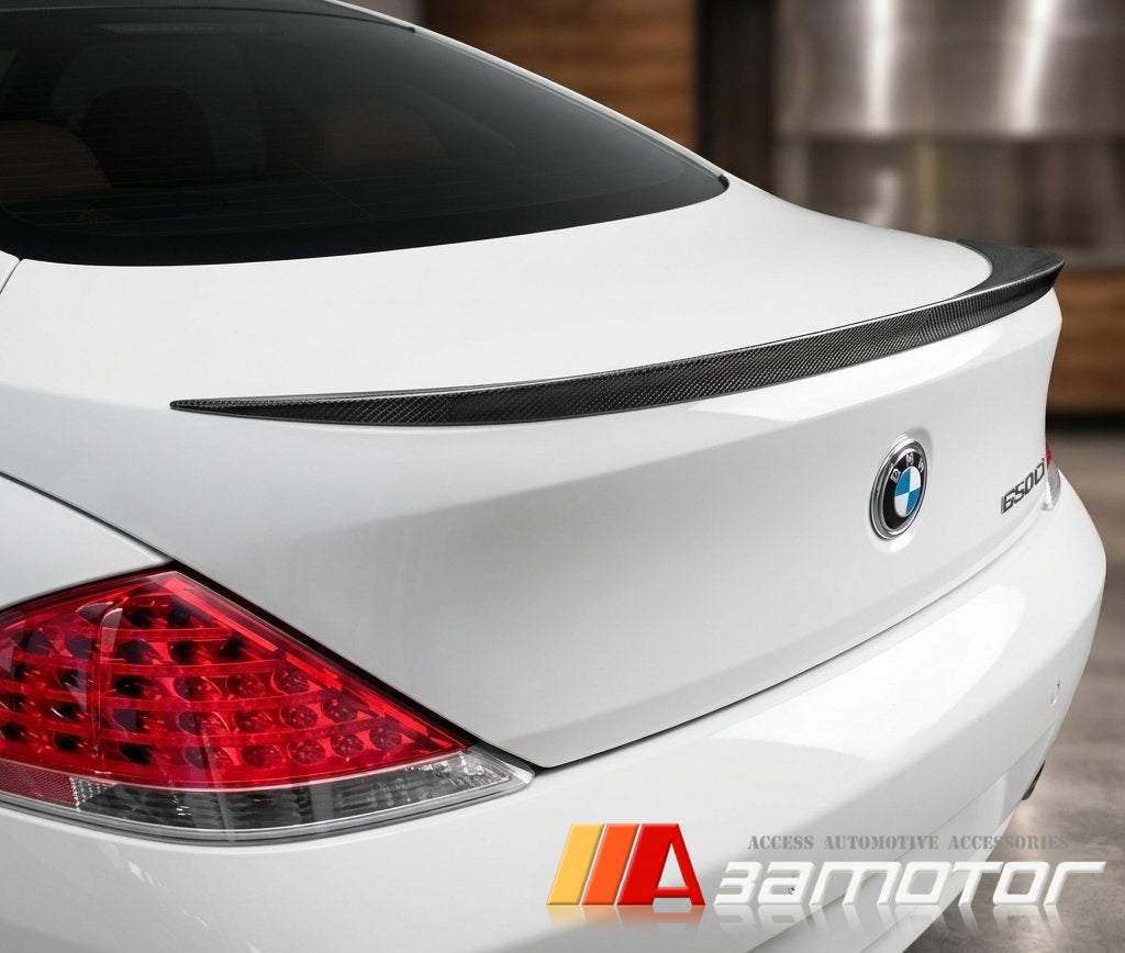 Carbon Fiber Rear Trunk Spoiler fits 2011-2018 BMW 6-Series F13 Coupe / M6 Coupe