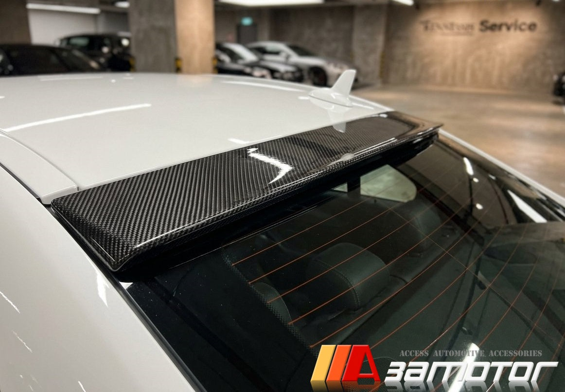 Carbon Fiber Roof Spoiler fits 2011-2015 Mercedes C204 C-Class Coupe