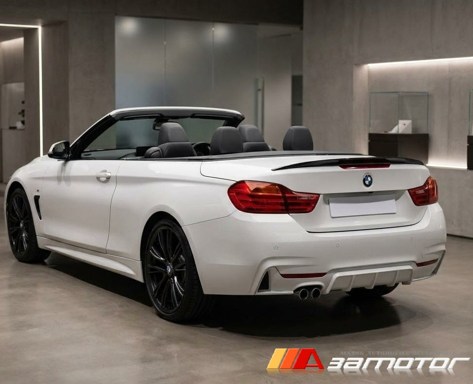 Carbon Fiber Rear Trunk Spoiler Wing fits 2014-2020 BMW F33 4-Series / F83 M4 Convertible