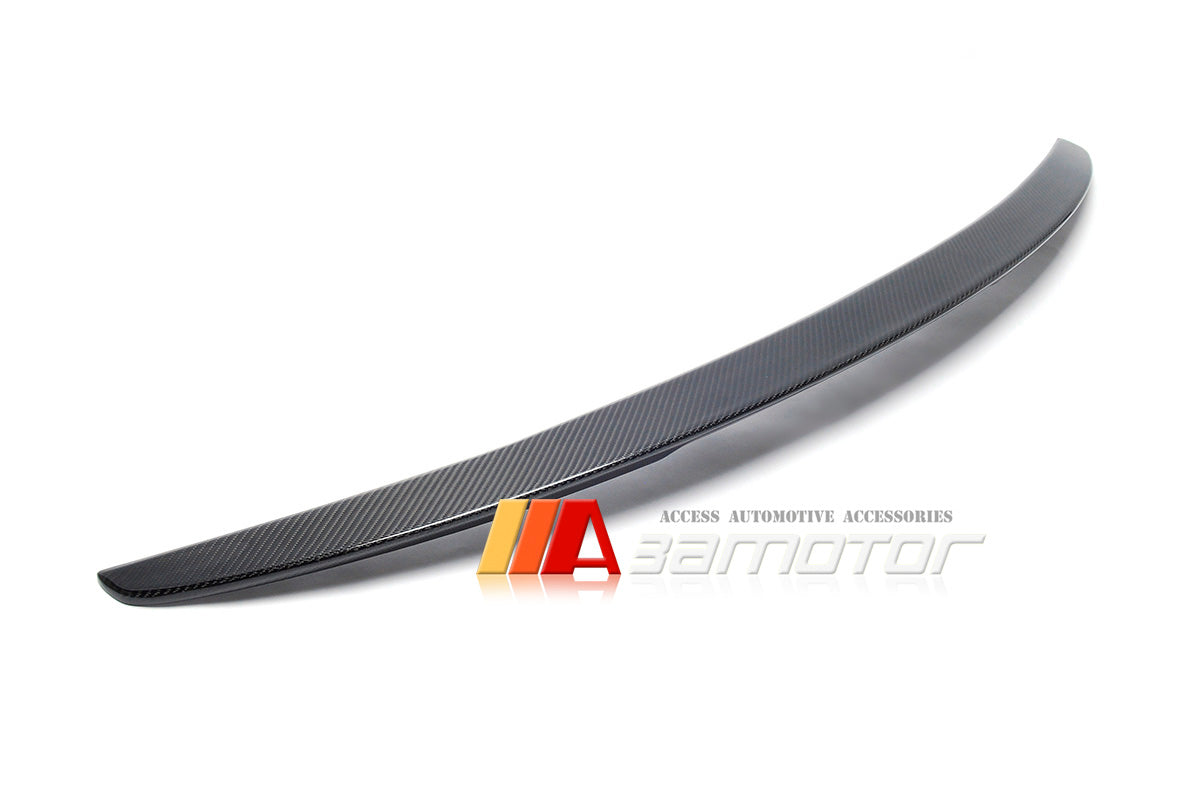 3AMOTOR Carbon Fiber Rear Trunk Spoiler fits 2022-2025 Mercedes W206 C-Class Sedan