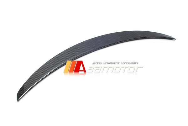 3AMOTOR Carbon Fiber Rear Trunk Spoiler fits 2022-2025 Mercedes W206 C-Class Sedan