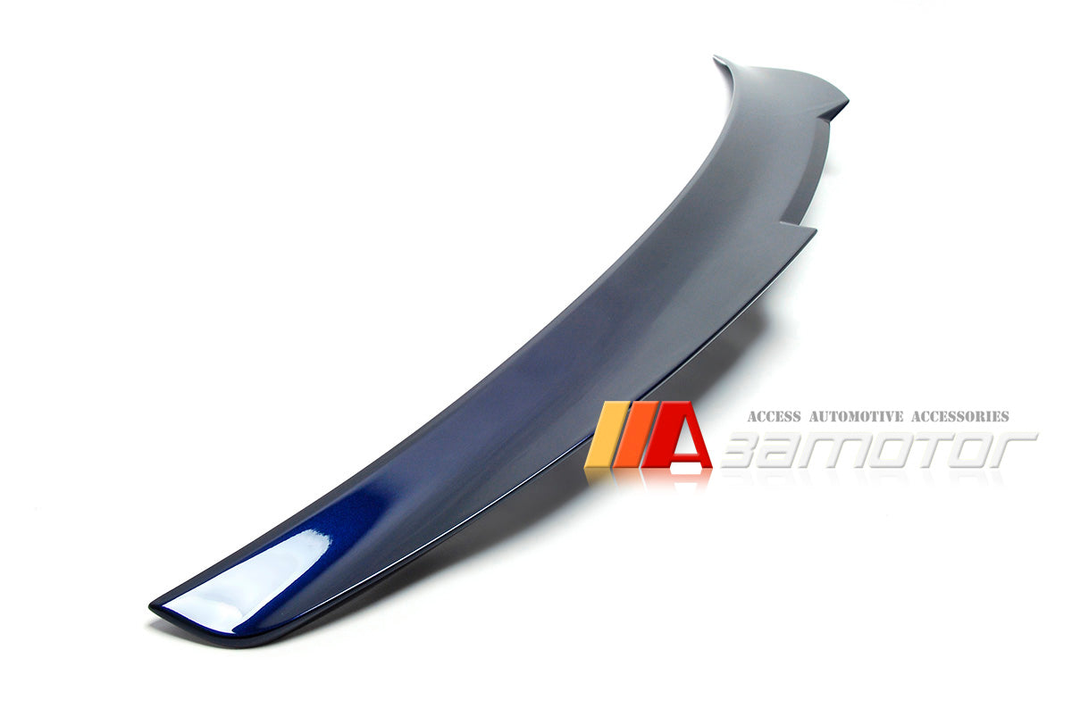 3AMOTOR Pre-Painted S4 Style Rear Trunk Spoiler fits 2017-2025 AUDI A4 S4 B9 Sedan