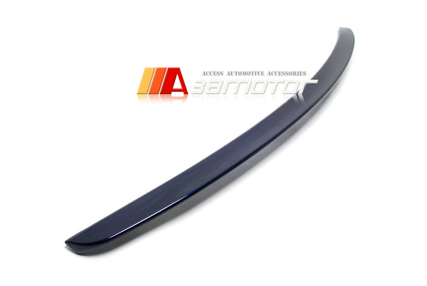 3AMOTOR Pre-Painted S4 Style Rear Trunk Spoiler fits 2017-2025 AUDI A4 S4 B9 Sedan