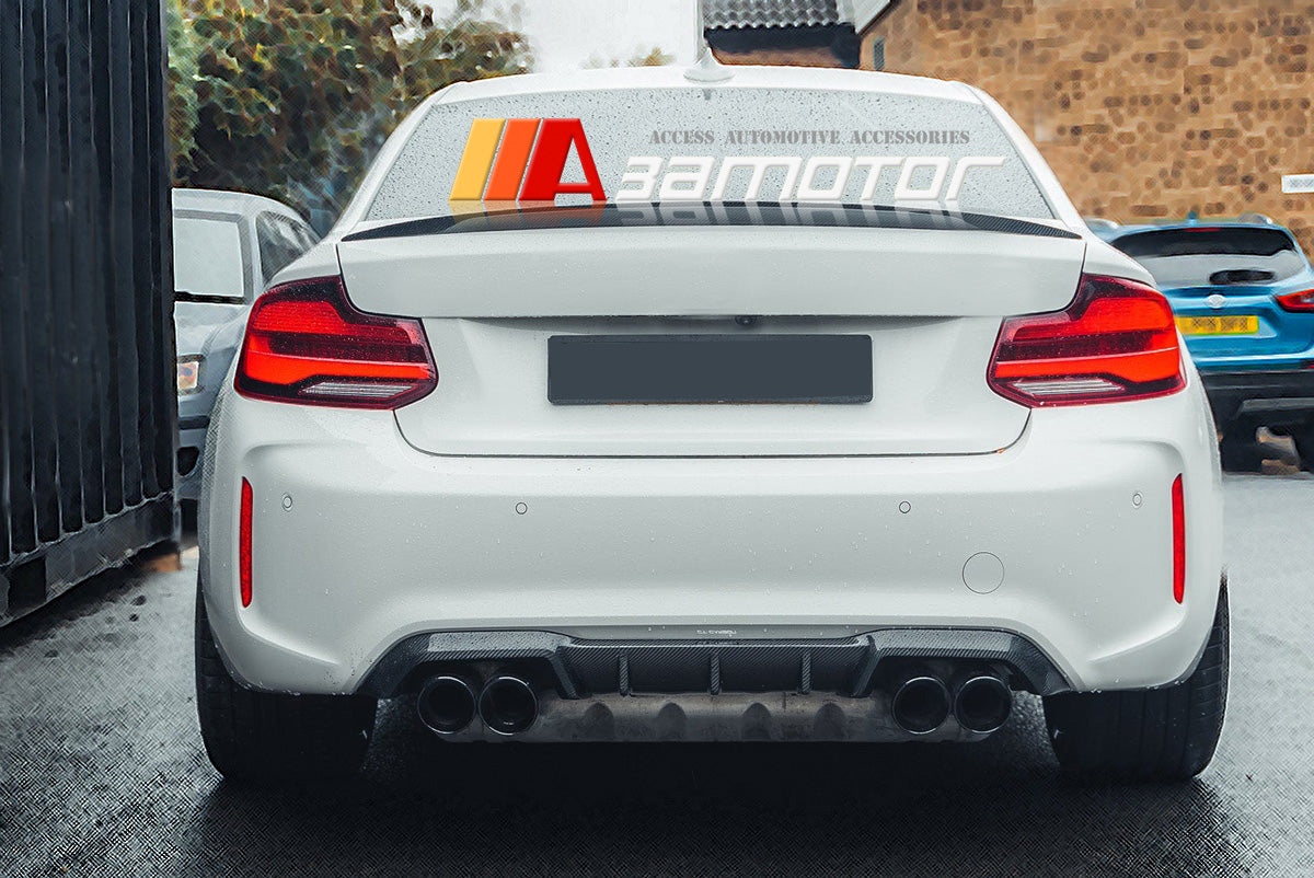 Carbon Fiber MP Rear Bumper Diffuser fit for 2016-2021 BMW F87 M2