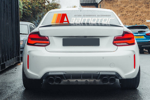 Carbon Fiber MP Rear Bumper Diffuser fit for 2016-2021 BMW F87 M2