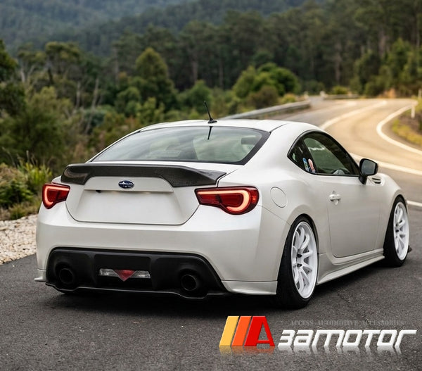 Carbon Fiber Rear Trunk Spoiler Wing fit for 2013-2021 Subaru BRZ / Scion FR-S