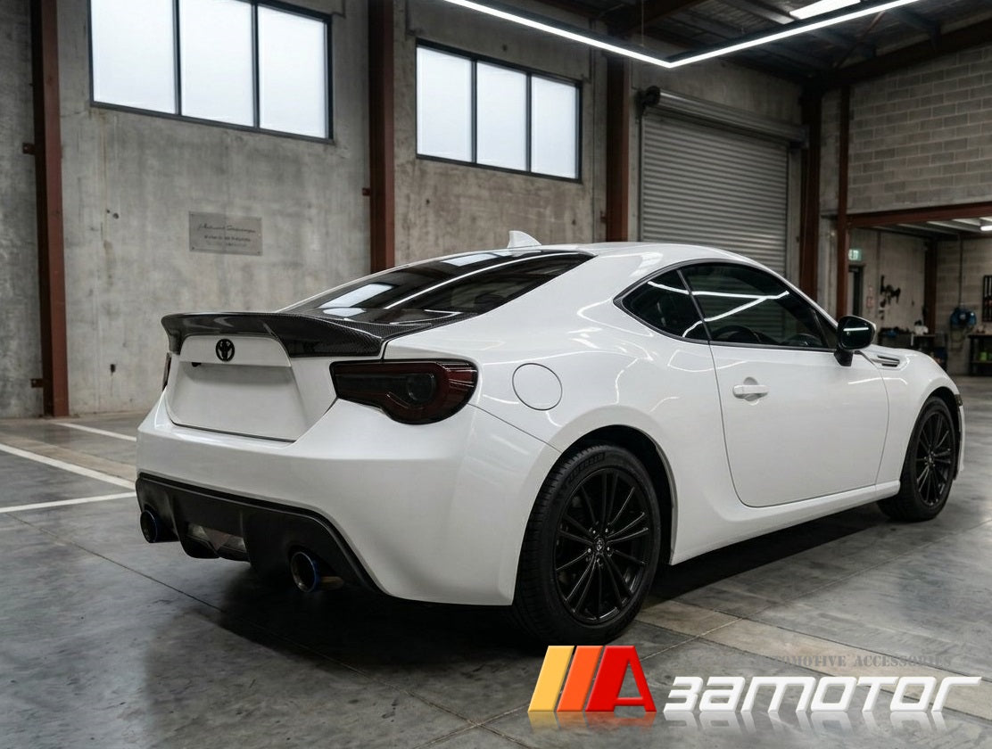 Carbon Fiber Rear Trunk Spoiler Wing fit for 2013-2021 Subaru BRZ / Scion FR-S