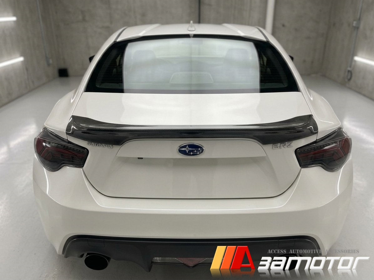 Carbon Fiber Rear Trunk Spoiler Wing fit for 2013-2021 Subaru BRZ / Scion FR-S