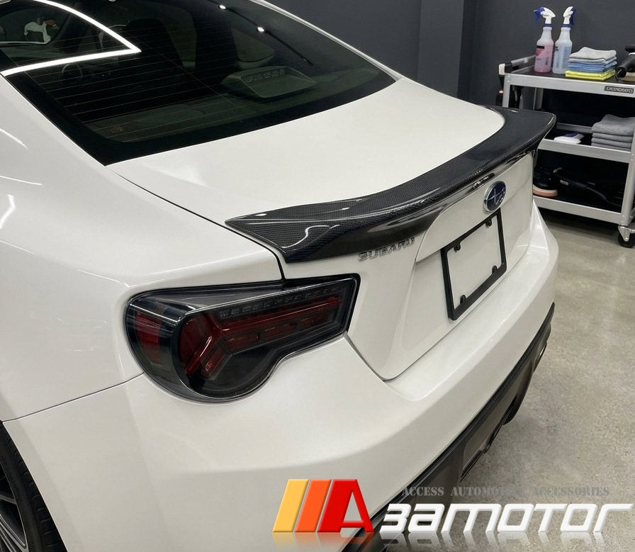 Carbon Fiber Rear Trunk Spoiler Wing fit for 2013-2021 Subaru BRZ / Scion FR-S