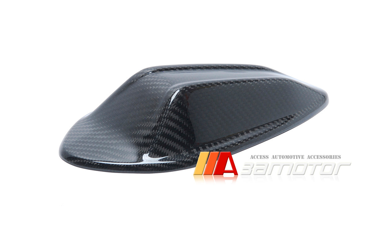 3AMOTOR Dry Carbon Fiber Roof Antenna Cover fits 2023+ BMW G80 M3 G82 M4 G87 M2 F90 M5