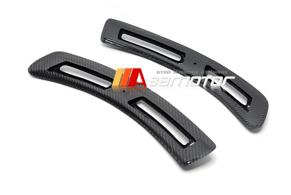Dry Carbon Fiber V Front Fender Wing Side Vents Set fit for Mitsubishi Lancer Evolution X EVO 10