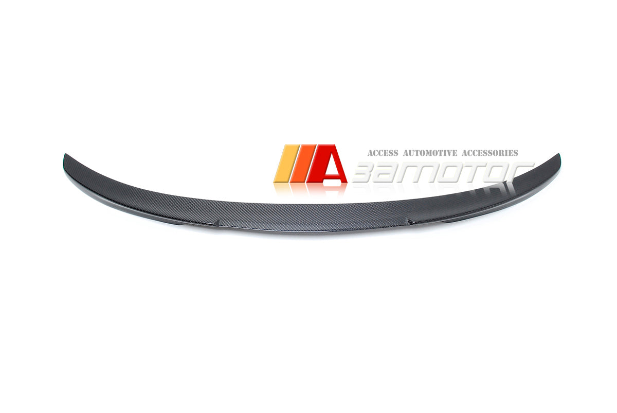 Carbon Fiber M4 Style Rear Trunk Spoiler Wing fit for 2014-2020 BMW F36 4-Series Gran Coupe