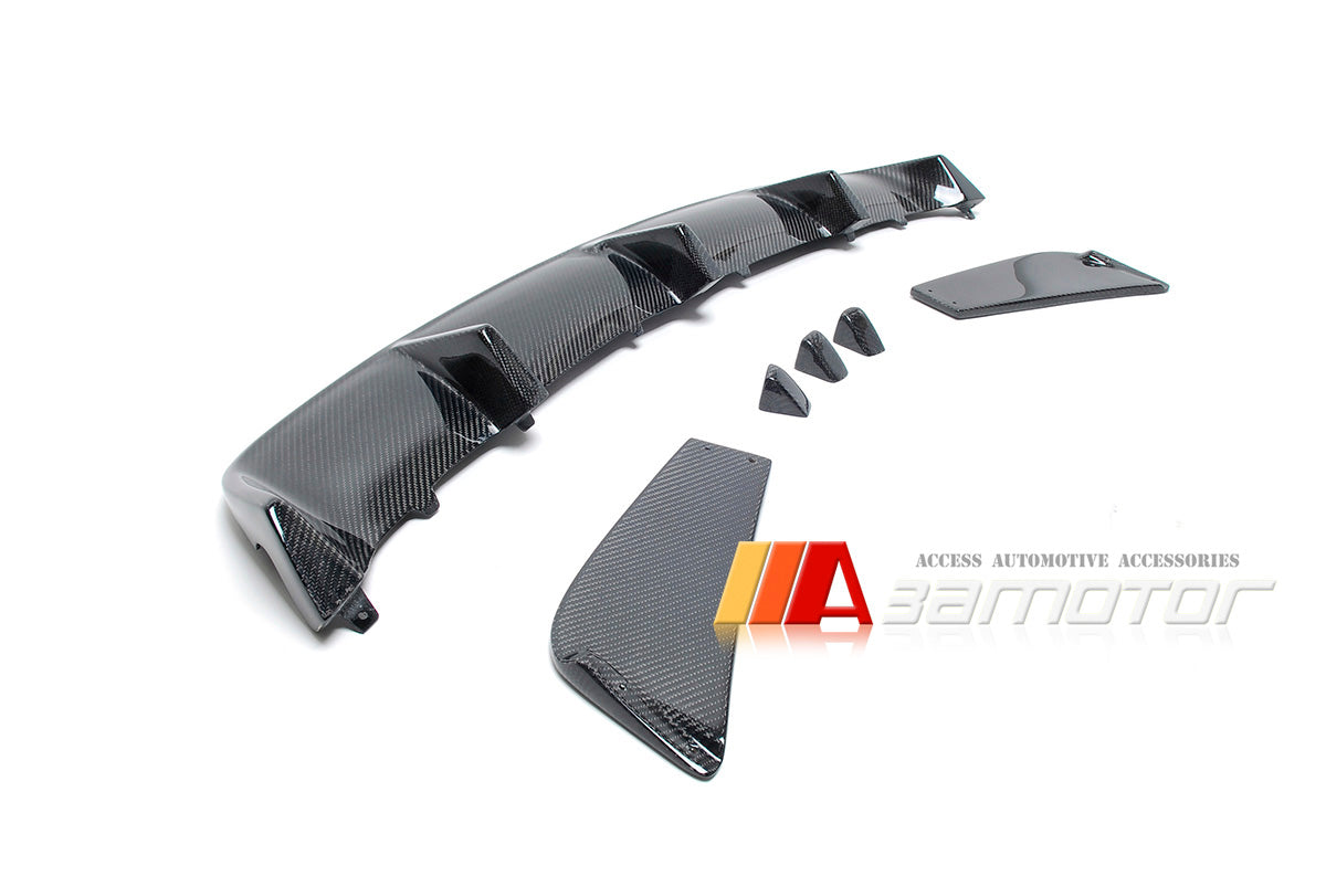 Carbon Fiber Rear Bumper Diffuser fit for 2014-2018 Mercedes W117 / C117 CLA Class AMG & CLA45