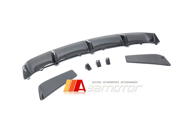 Carbon Fiber Rear Bumper Diffuser fit for 2014-2018 Mercedes W117 / C117 CLA Class AMG & CLA45