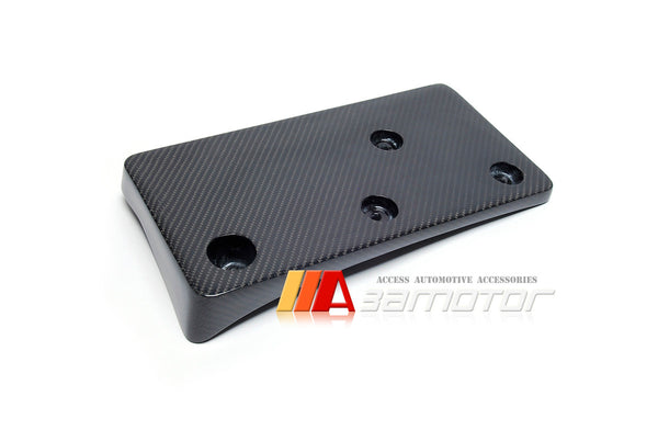Carbon Fiber License Mount Plate Bracket fit for Mitsubishi Lancer Evolution X EVO 10
