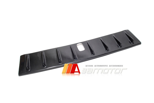 Carbon Fiber Vortex Generator Roof Spoiler fit for Mitsubishi Lancer Evolution X  EVO 10 w/ Antenna Base 9x5cm