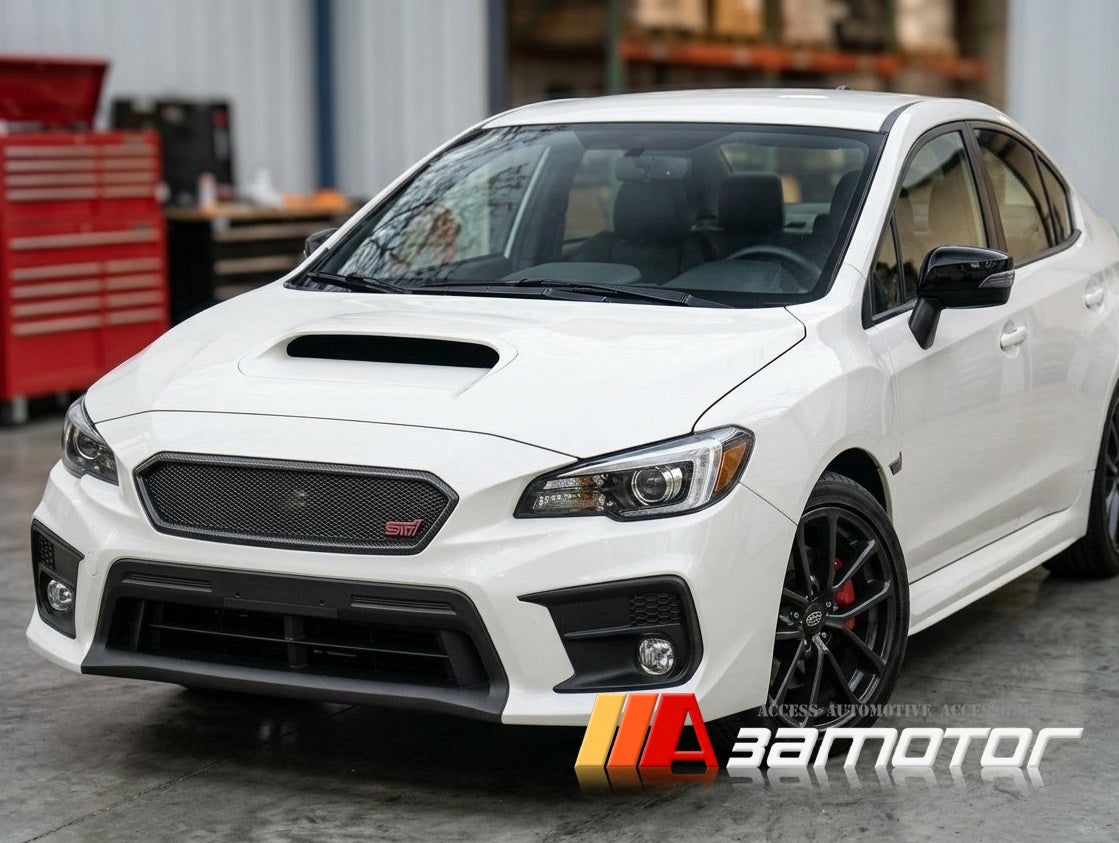 Dry Carbon Fiber Front Mesh Grille fit for 2018-2021 Subaru WRX / WRX STI