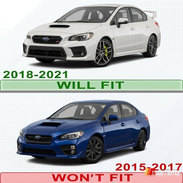 Dry Carbon Fiber Front Mesh Grille fit for 2018-2021 Subaru WRX / WRX STI