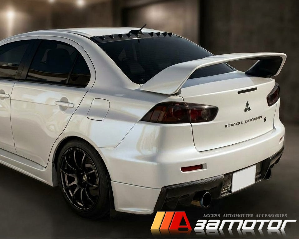 Carbon Fiber Rear Bumper Diffuser fit for Mitsubishi Lancer EVO 10 Evolution X