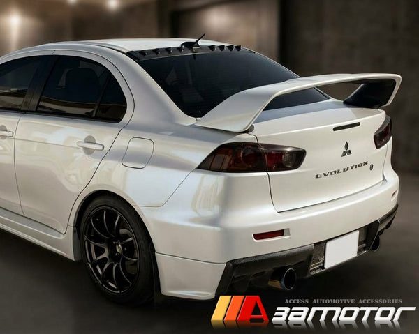 Carbon Fiber Rear Bumper Diffuser fit for Mitsubishi Lancer EVO 10 Evolution X