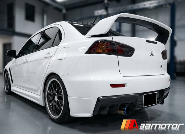 Carbon Fiber Rear Bumper Diffuser fit for Mitsubishi Lancer EVO 10 Evolution X