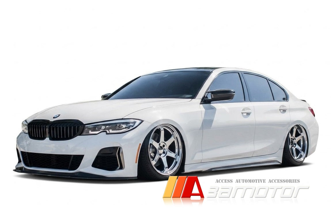 Carbon Fiber MP Side Skirt Extension Set fit for 2019-2026 BMW G20 / G21 3-Series M Sport