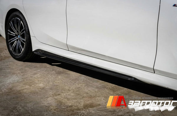 Carbon Fiber MP Side Skirt Extension Set fit for 2019-2026 BMW G20 / G21 3-Series M Sport